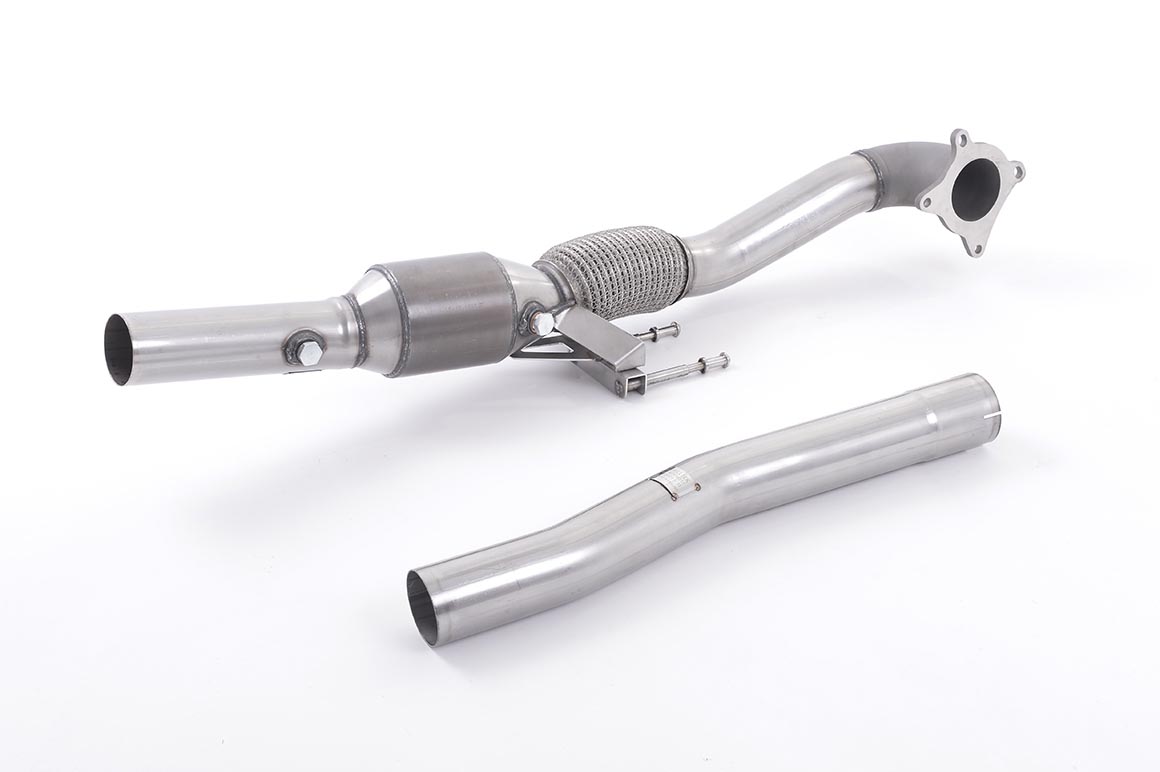 Milltek Large Bore Downpipe and Hi-Flow Sports Cat SSXAU312 für Volkswagen Beetle 2.0 TSI (A5 Chassis)