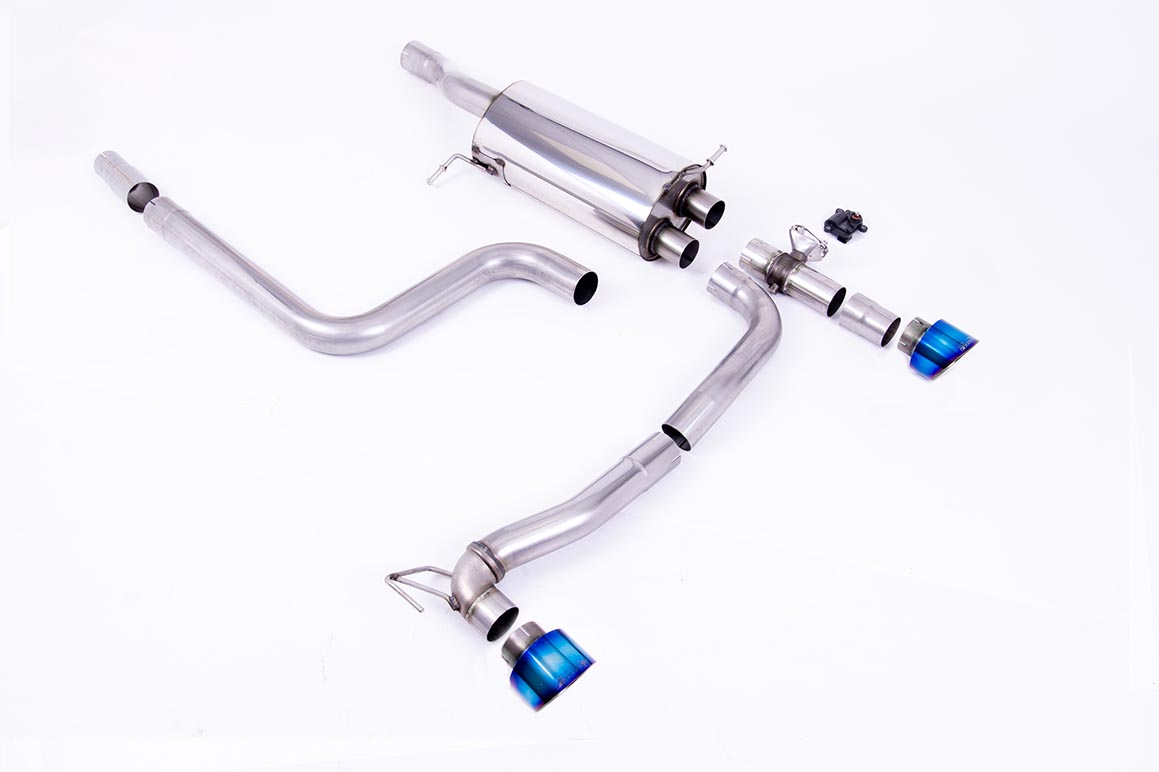 Milltek Cat-back SSXFD366 für Ford Fiesta Mk8 & Mk8.5 ST 1.5 EcoBoost 200PS (Post Sept 2020 Models Only)