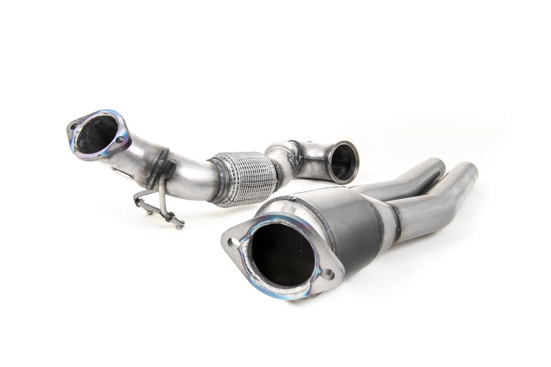 Milltek Large Bore Downpipe and Hi-Flow Sports Cat SSXAU726 für Audi RS3 Sportback 400PS (8V MQB - Facelift Only) - Non-OPF/GPF Models