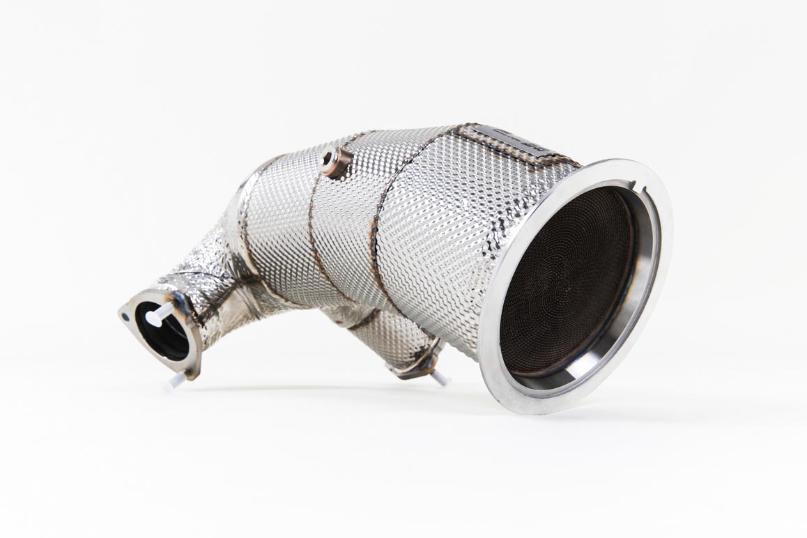 Milltek HJS Tuning ECE Downpipes SSXAU725 für Audi S4 3.0 Turbo V6 B9 - Saloon/Sedan & Avant (Non Sport Diff Models)